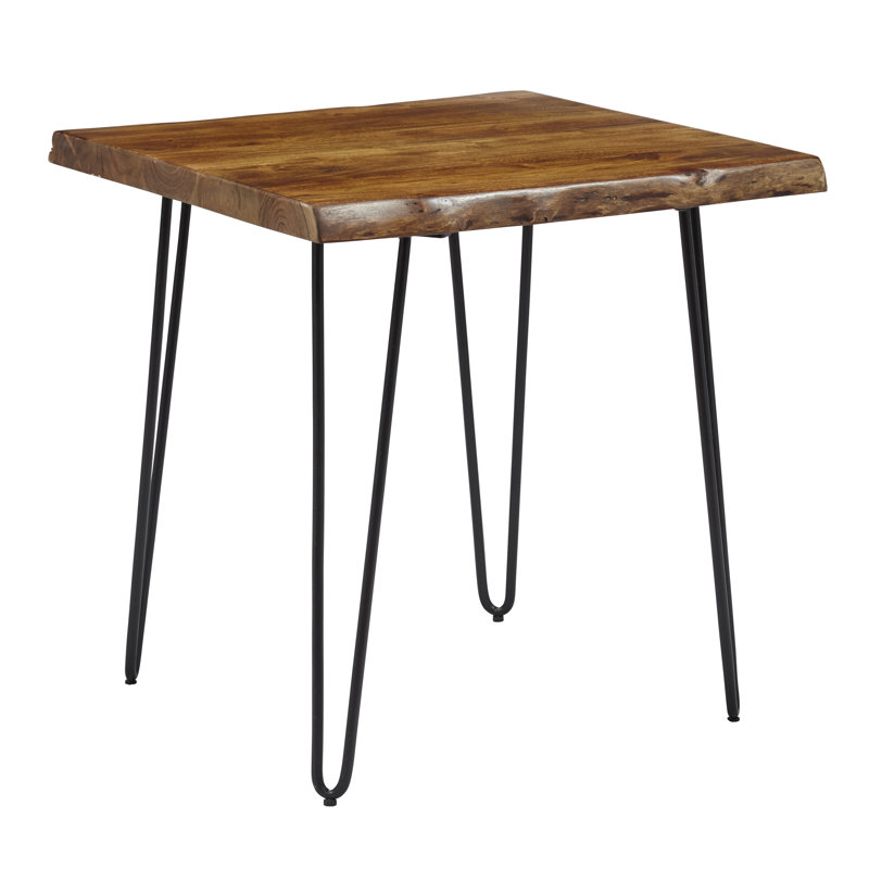 Gordonsville Solid Wood Top End Table, Chestnut