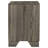 Wright 2-Drawer Nightstand Bedside Table Brown Oak