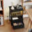 Bedside Table With Charging Station With USB Ports And Sockets With PU Finish-259827160