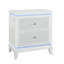 Table de chevet blanche ADALID