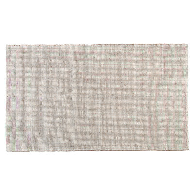 Kline Cream Hand-Loomed Abstract Jute Rug