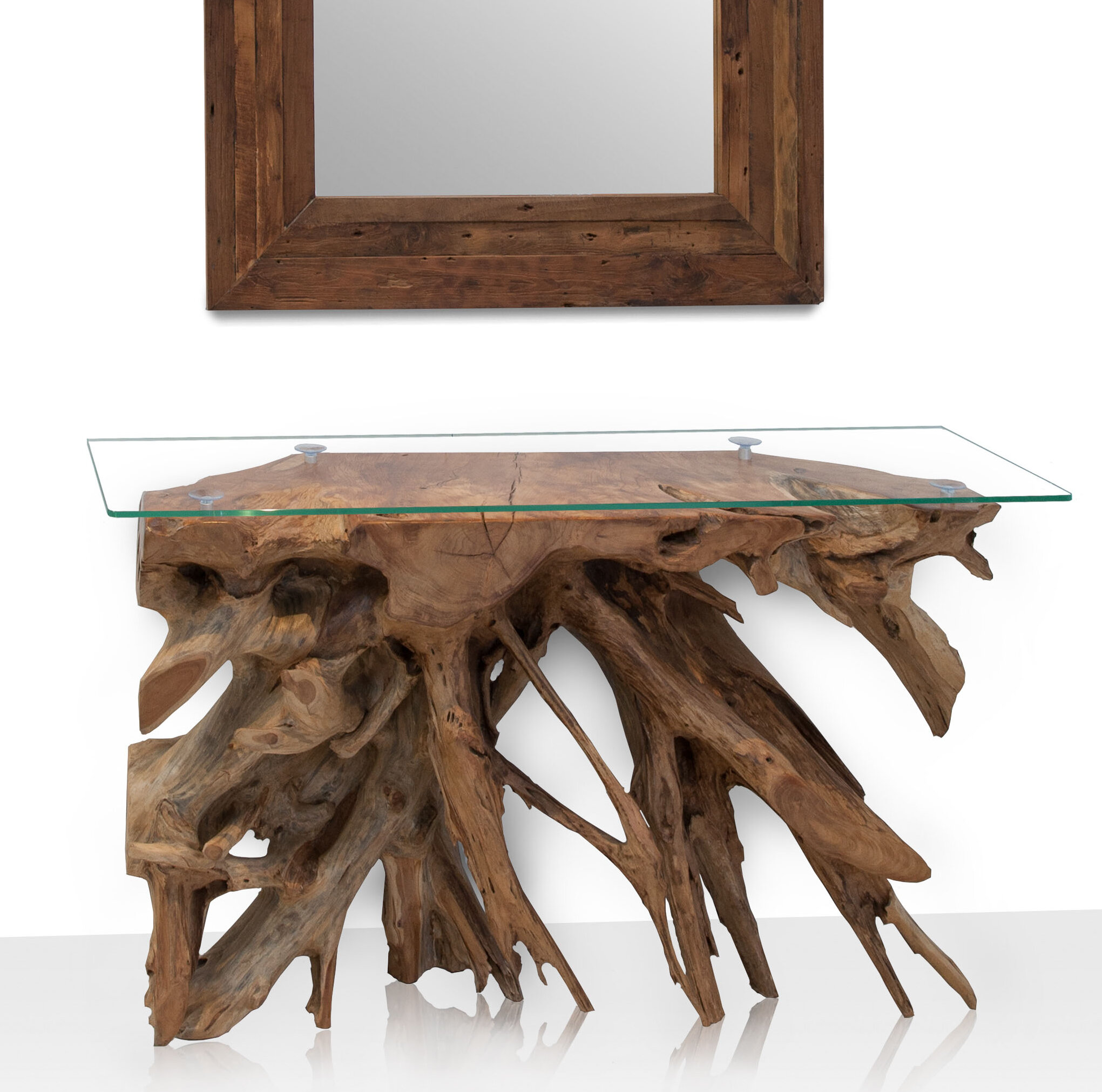 Wayfair driftwood deals coffee table