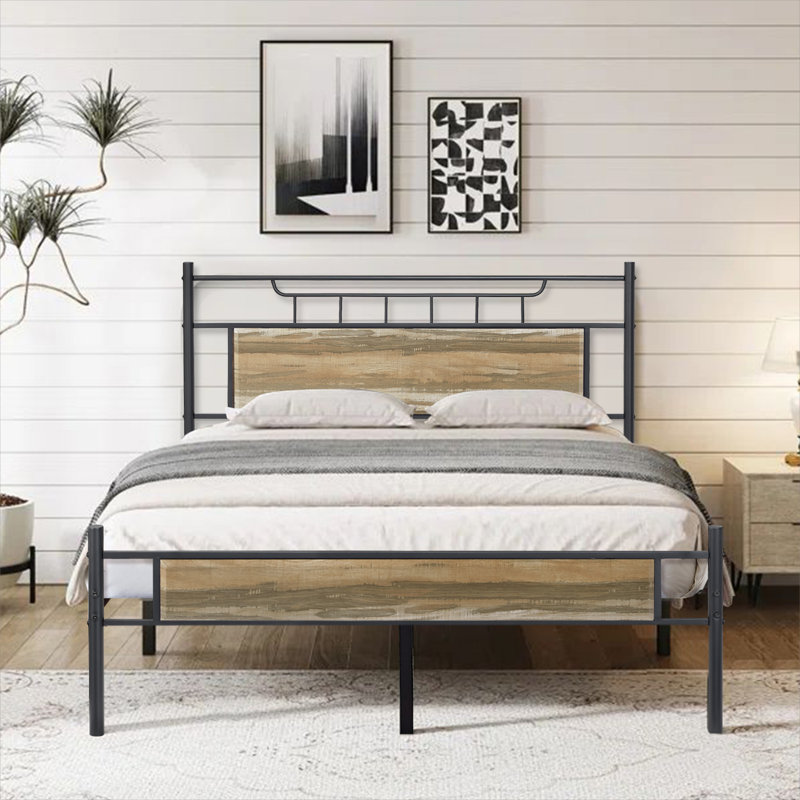 Twin Bed Frame, Double (4'6), Slate