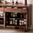 Black walnut solid wood simple style sideboard
