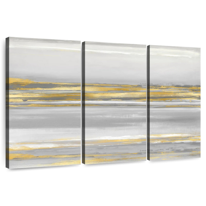 Avery Subtle Reflections With Grey, 28" H x 45" W