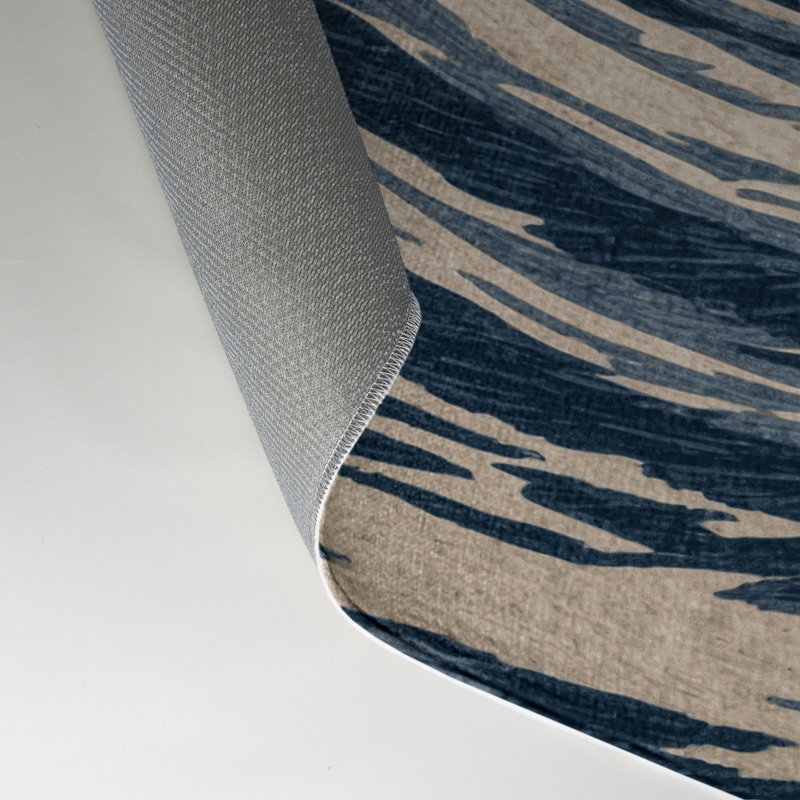 Tapis intérieur et extérieur gris Nature, Rectangle 5 pi x 7 pi