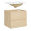 Amogh 610mm Wall Mounted Single Vanity