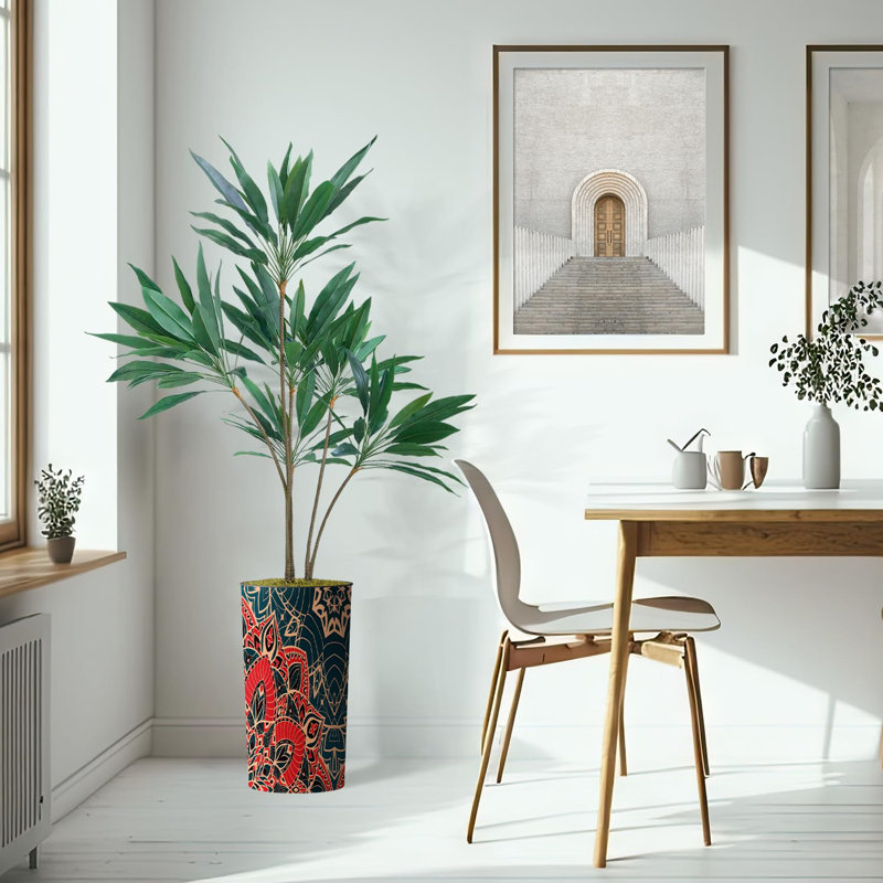 66 plantes, Mandala rouge