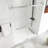 60" W X 75" H Double Sliding Frameless Shower Door With Clear Tempered Glass-109692898