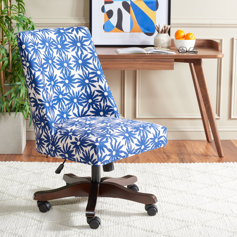 Rossland Task Chair, Navy Flower