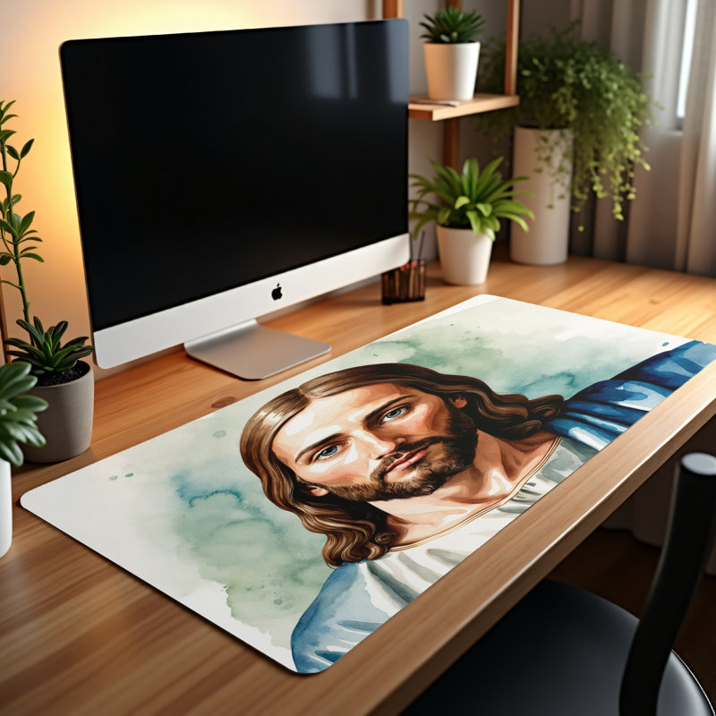 Polyester Desk Pad, 23.6x13.8