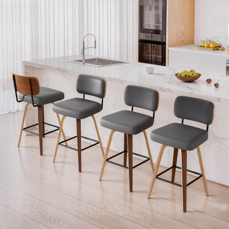 Counter Stool, Dark Grey, 2