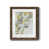 Papier, cadre noyer