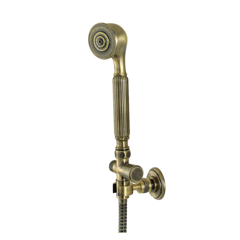 Kingston Brass Restoration Hand Shower Kit, Antique Brass