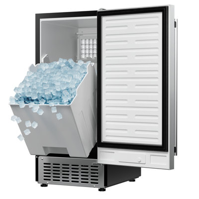 100 Daily Production Cube Clear Ice Built-In Ice Machine Under-Counter/Freestanding Ice Maker For Commercial Home Use