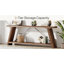 Console industrielle extra longue de 70,9 pouces avec tablettes de rangement ouvertes-1756694906