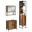 Bathroom Furniture Set With Door 3 Pcs 33 X 33 X 185.5 Cm-641882338