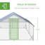 129m² Walk In Chicken Run