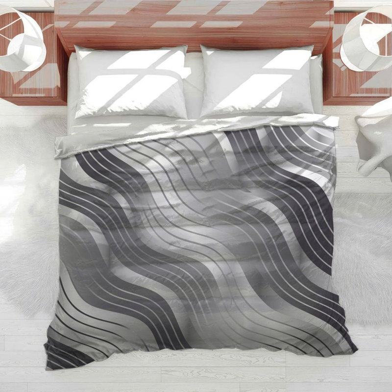 Housse de couette en microfibre , Housse de couette pour grand lit