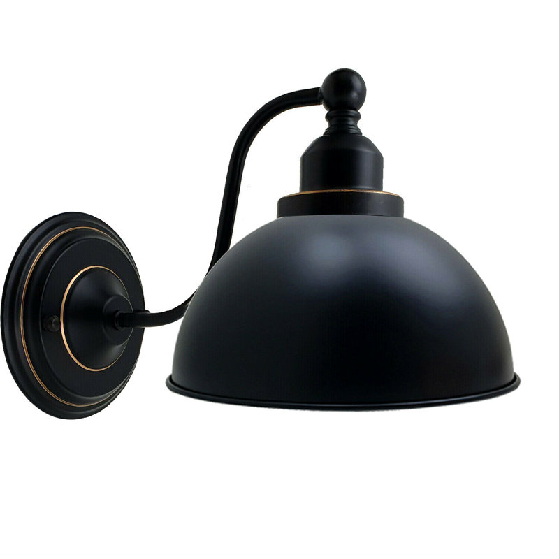 Wigburg Barn Light, No, Black