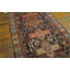 Wool Allover Geometric Hand Knotted Pile Antique Blue Caucasian 1900s Rug