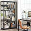 Alberico 174cm H x 95cm W Iron Bookcase-2037852552