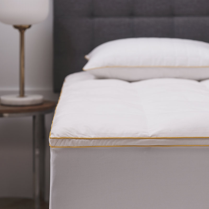 Simmons 2" White Duck Feather Mattress Topper, Twin