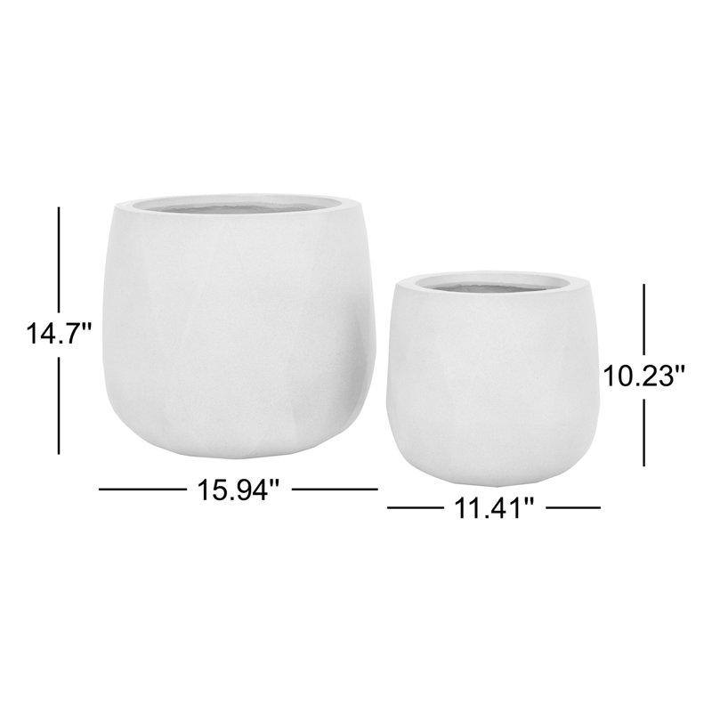 Yunque Pot Planter, Beige