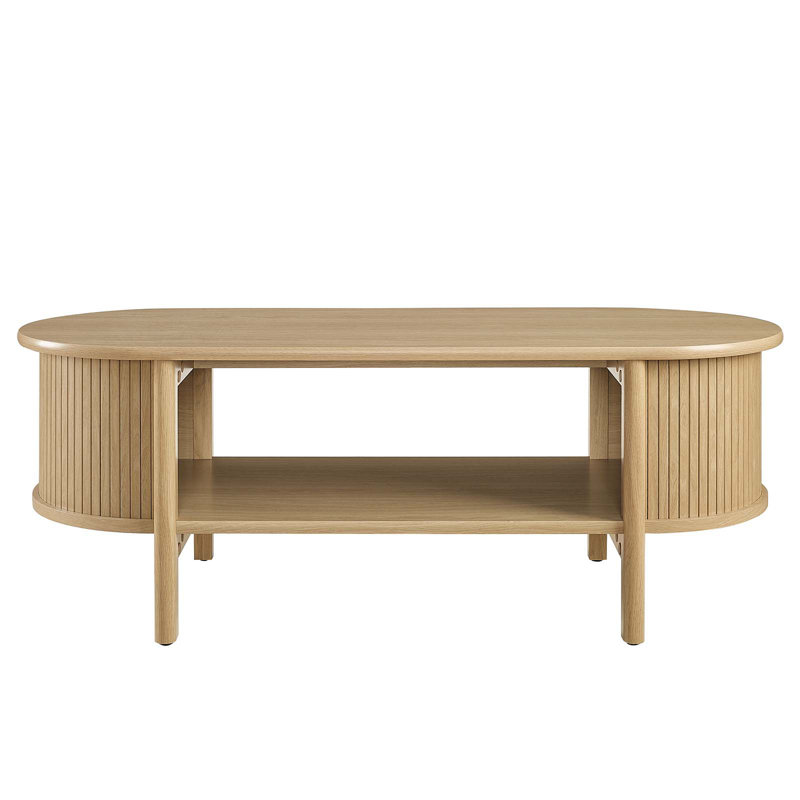 Table basse Modway Cadence, Chêne