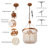 4 - Light Dimmable Novelty Chandelier
