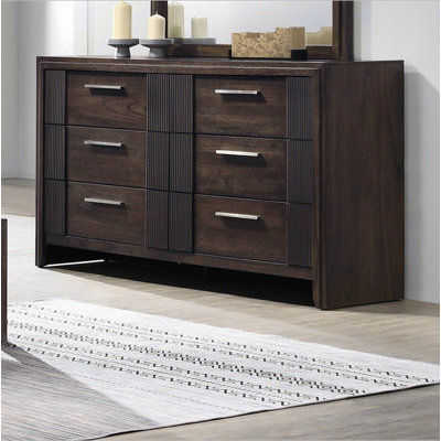 Commode contemporaine à 6 tiroirs 1Pc