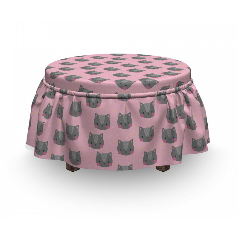 Housse pour repose-pieds portrait pour animaux