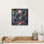 «Fighter Pilot Abstract» par Rey Klimt, art mural en métal-710822496