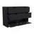 Dresser Curio, Four Drawers, Black Wengue Finish-1389946124