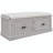 Elegant Storage Bench Entryway Bench Upholstered Bench with 4 Doors and Adjustable Shelves-1190213563