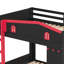 Lit superposé rustique en bois massif-125179349-125179354-125179358