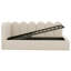 Canapé-lit moderne tapissier avec tête de lit, structure de lit simple en velours avec rangement hydraulique-1692962149
