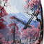 Horloge murale japonaise Cherry Blossom Serenity II-1655986748