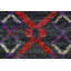 Tapis oriental géométrique marocain noué à la main 8 x 11