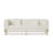 78.7" Modern Boucle Upholstered Fluted 3 Seater Sofa For Living Room With Pillow-5895104