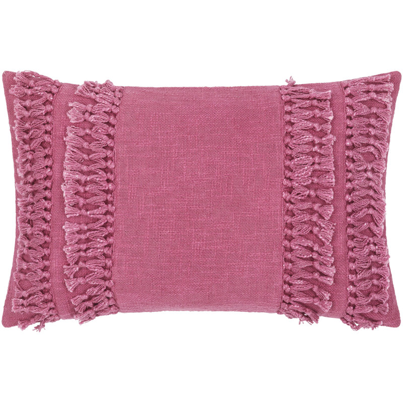 Kids Unisex Cotton Tassel Throw Pillow Cover