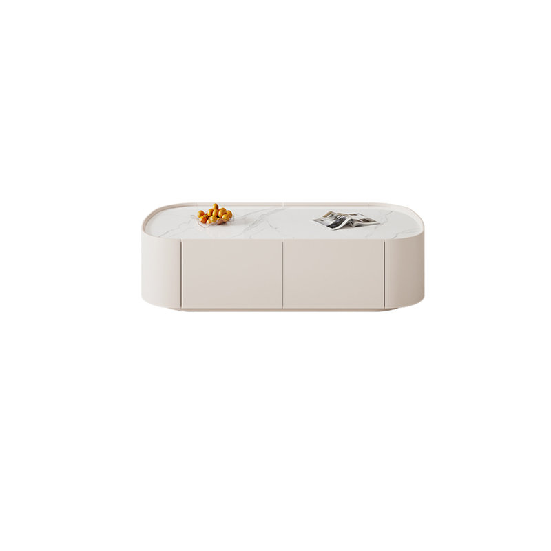 Table basse Simple Style Rock Plate, H 16,53 po x l 47,24 po x P 23,62 po