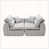 Blanc doux, taupe
