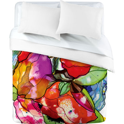 CayenaBlanca Big 2 Floral Duvet Cover