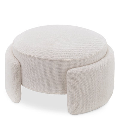 Stool Ortega Lyssa Off-White