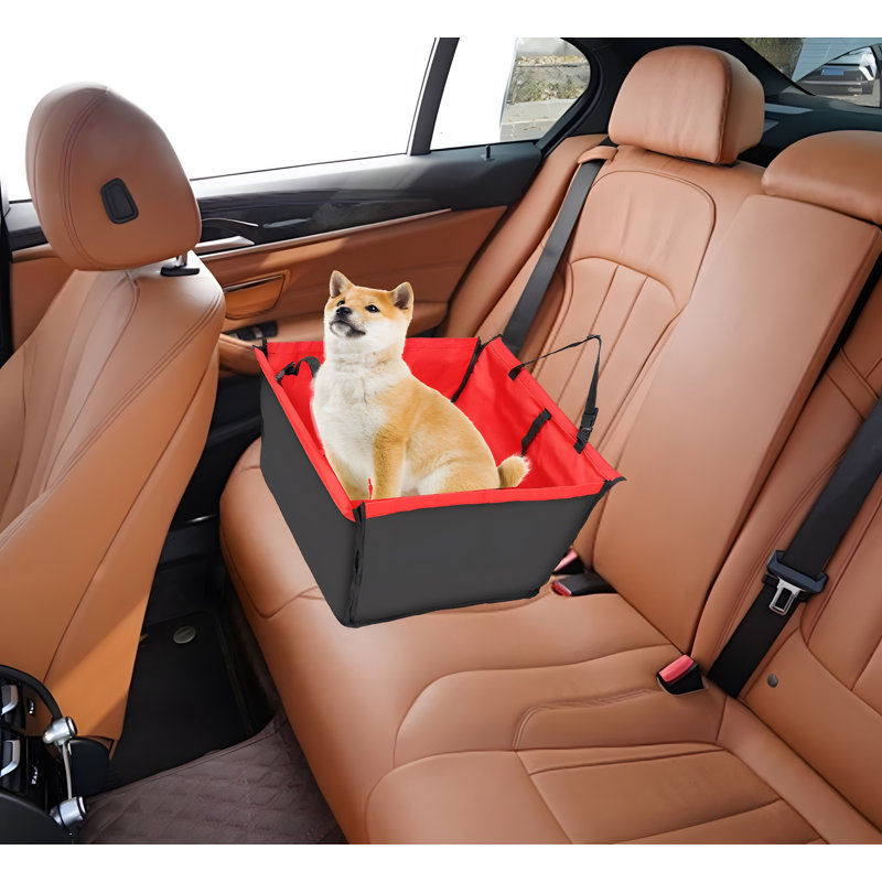 Siège d'auto en polyester Puppy, Rouge