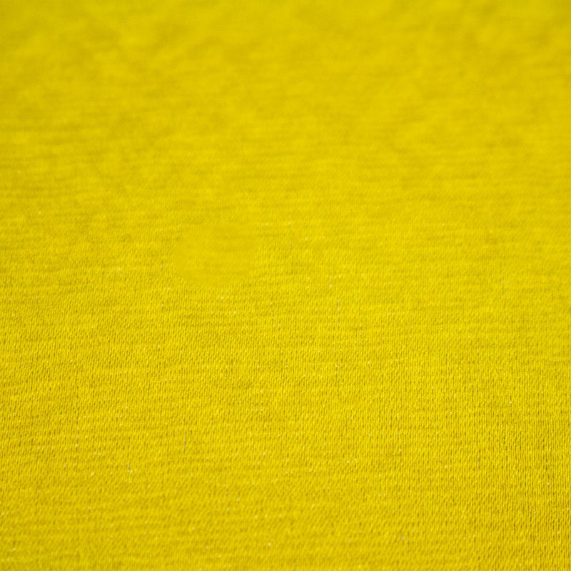 Lippa Square Throw Pillow Cover, Lemon Yellow
