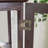 Curio Cabinet with Tempered Glass Doors, Mirrored Back, and Adjustable Shelves-181954025