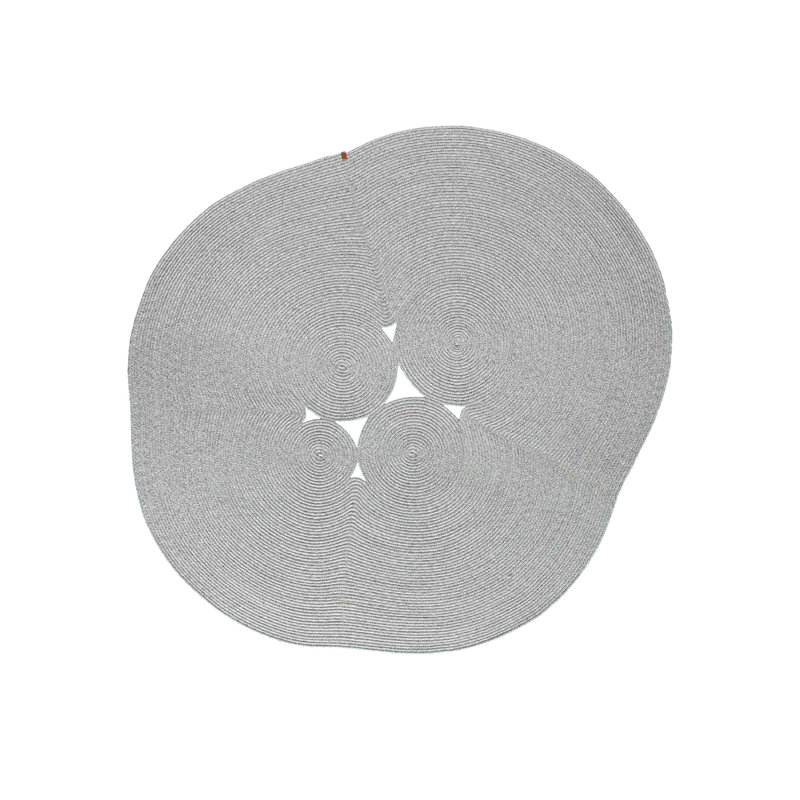 Tapis en coton Novelty Calaysia, Nouveauté 4 pi x 5 pi 11 po