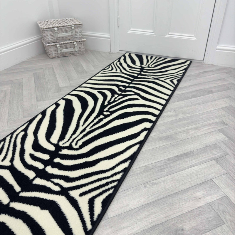 Runner Animal Print Area Rug, Runner 80 x 240 cm